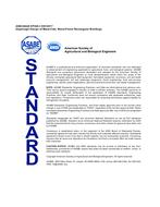 ASAE/ASABE EP484.3 ASAE/ASABE EP484.3