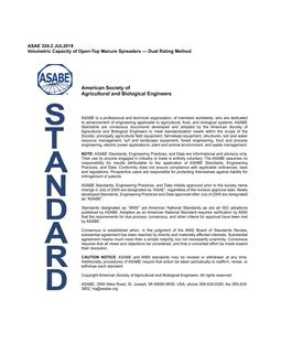 ASAE/ASABE S324.2 ASAE/ASABE S324.2