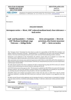 ASD-STAN prEN 6101 ASD-STAN prEN 6101