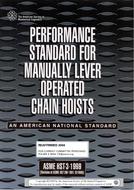 ASME HST-3-1999 (R2010) ASME HST-3-1999 (R2010)