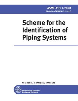 ASME A13.1 ASME A13.1