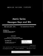 ASME B18.3.2M ASME B18.3.2M