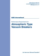 ASSE (Plumbing) 1001-2017 ASSE (Plumbing) 1001-2017