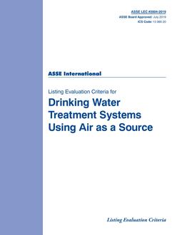 ASSE (Plumbing) LEC 2006 ASSE (Plumbing) LEC 2006