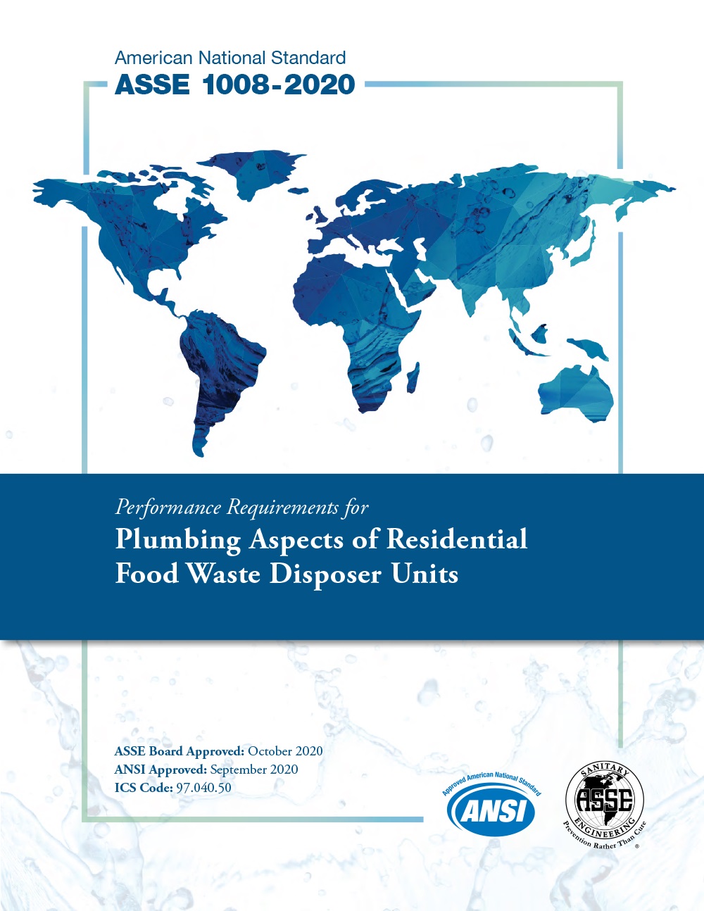 ASSE (Plumbing) 1008 ASSE (Plumbing) 1008