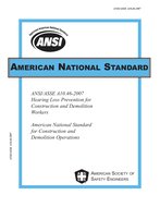 ASSP A10.46-2007 ASSP A10.46-2007