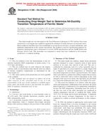 ASTM E208-95a(2000) ASTM E208-95a(2000)