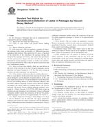 ASTM F2338-04 ASTM F2338-04