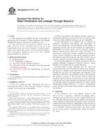 ASTM E514-06 ASTM E514-06