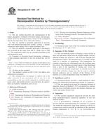 ASTM E1641-07 ASTM E1641-07