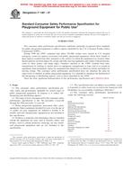 ASTM F1487-07 ASTM F1487-07