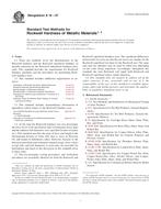 ASTM E18-07 ASTM E18-07