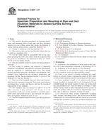 ASTM E2231-07 ASTM E2231-07