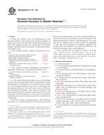 ASTM E18-08 ASTM E18-08