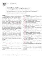 ASTM E203-08 ASTM E203-08