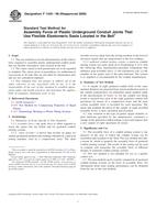 ASTM F1429-99(2009) ASTM F1429-99(2009)