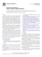 ASTM E8/E8M-09 ASTM E8/E8M-09