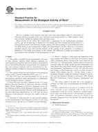 ASTM E2805-11 ASTM E2805-11