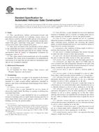 ASTM F2200-11 ASTM F2200-11