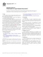 ASTM E2711 ASTM E2711