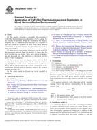 ASTM E2450-11 ASTM E2450-11