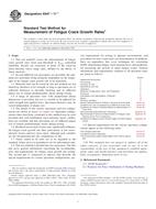 ASTM E647-11e1 ASTM E647-11e1