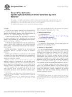 ASTM E662-13 ASTM E662-13