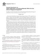 ASTM F1292-13 ASTM F1292-13