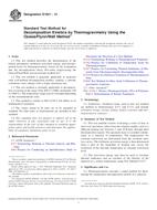 ASTM E1641-13 ASTM E1641-13