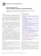 ASTM F1609 ASTM F1609