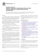 ASTM E2231-14 ASTM E2231-14