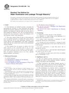 ASTM E514/E514M-14a ASTM E514/E514M-14a