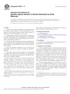 ASTM E662-15 ASTM E662-15