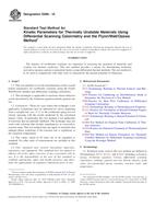 ASTM E698-16 ASTM E698-16