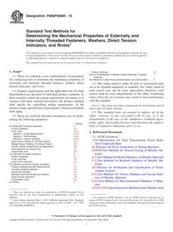 ASTM F606/F606M-16 ASTM F606/F606M-16