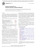 ASTM E18-17 ASTM E18-17