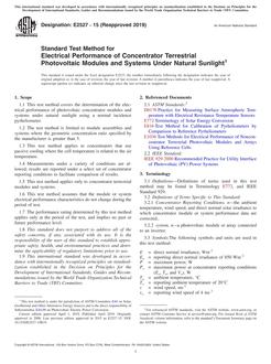 ASTM E2527 ASTM E2527