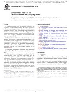 ASTM F1577 ASTM F1577