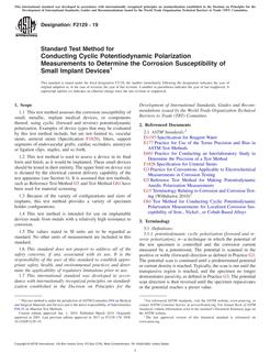 ASTM F2129-19 ASTM F2129-19