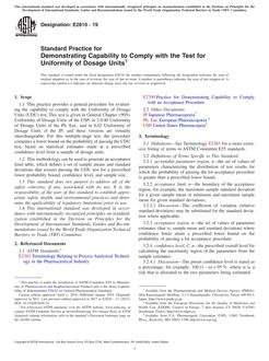 ASTM E2810 ASTM E2810