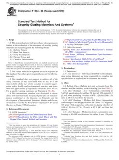 ASTM F1233 ASTM F1233