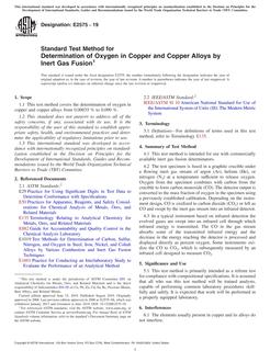 ASTM E2575 ASTM E2575