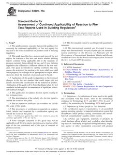 ASTM E2989 ASTM E2989