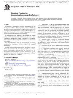 ASTM F2889 ASTM F2889