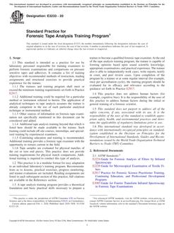 ASTM E3233 ASTM E3233