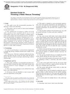 ASTM F1730 ASTM F1730