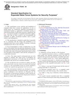 ASTM F2548 ASTM F2548