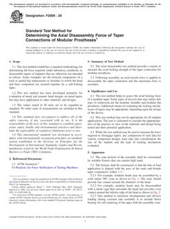 ASTM F2009 ASTM F2009