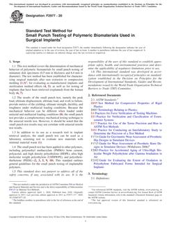 ASTM F2977 ASTM F2977