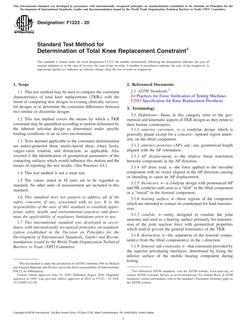 ASTM F1223 ASTM F1223